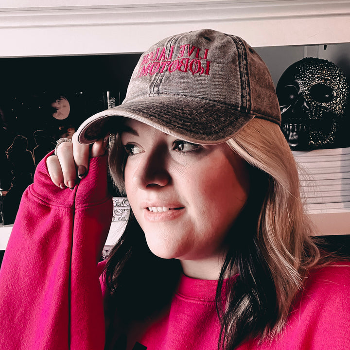 Live, Laugh, Lobotomy Vintage Hat