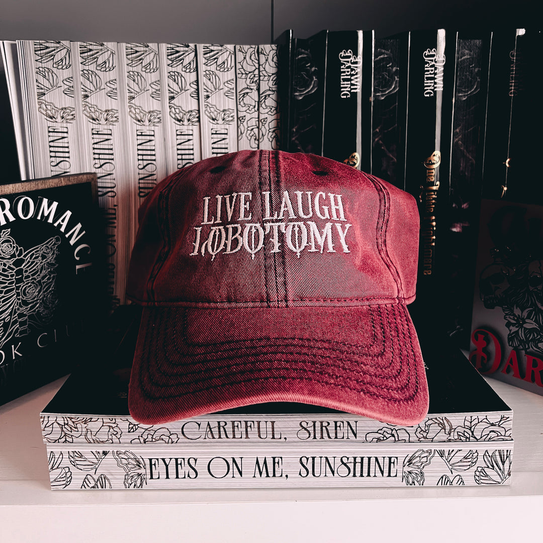 Live, Laugh, Lobotomy Vintage Hat