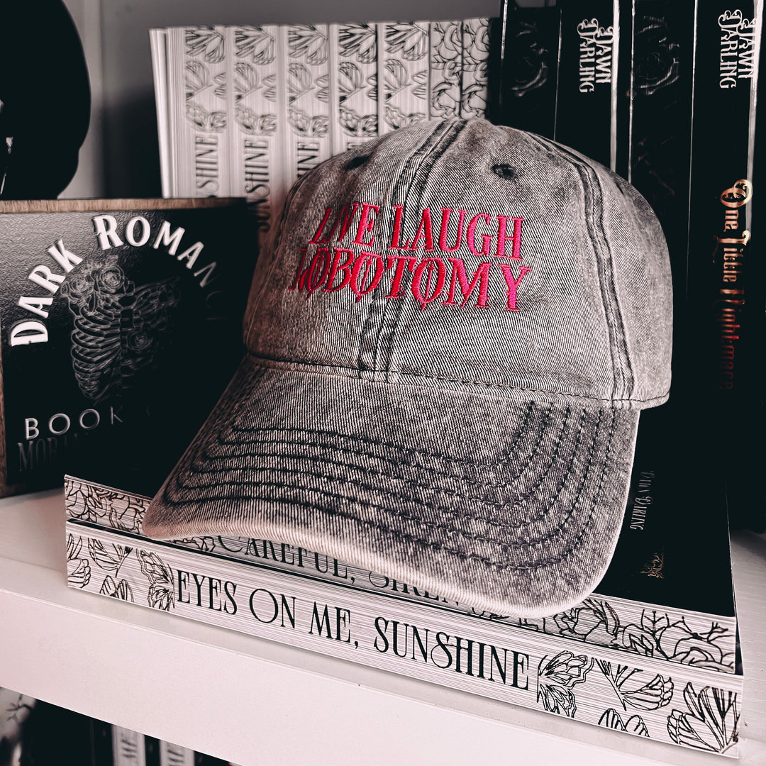 Live, Laugh, Lobotomy Vintage Hat
