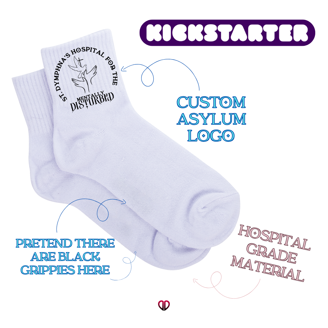 Custom Asylum Grippy Socks