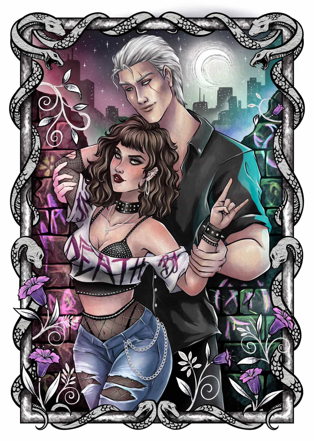 Dany & Luci Foiled Print